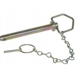 Straight pin pin with handle and cotter pin 22x162