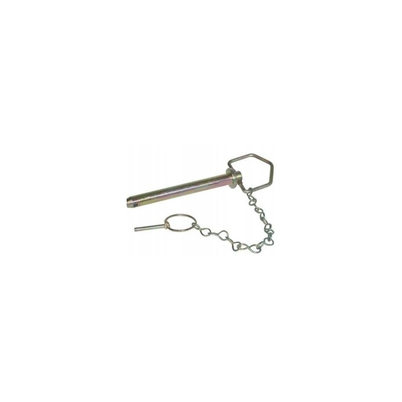 Straight pin pin with handle and cotter pin 22x162