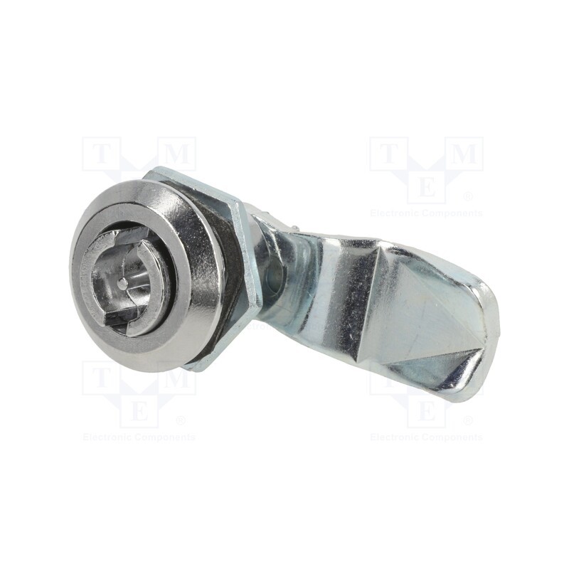 1 pcs x ELESA+GANTER - GN 115-VDE-14 - Lock, cast zinc, 14mm, Kind of insert bolt: double-bit insert