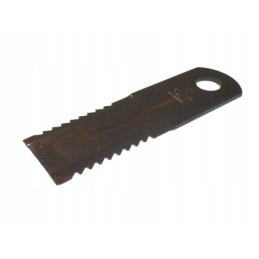 Movable forage harvester knife 755784 toothed 4mm rasspe