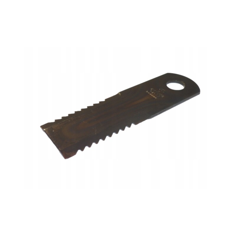 Movable forage harvester knife 755784 toothed 4mm rasspe
