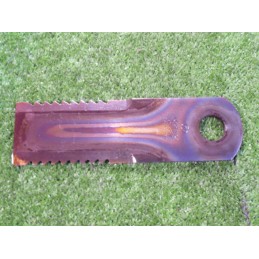Movable forage harvester knife 755784 toothed 4mm rasspe