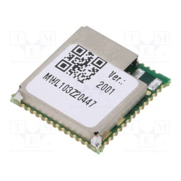 1 pcs x MoveX - MAMWLE-01 - Module: transceiver, BPSK,GFSK,GMSK,LoRa, 128kBFLASH,128kBSRAM