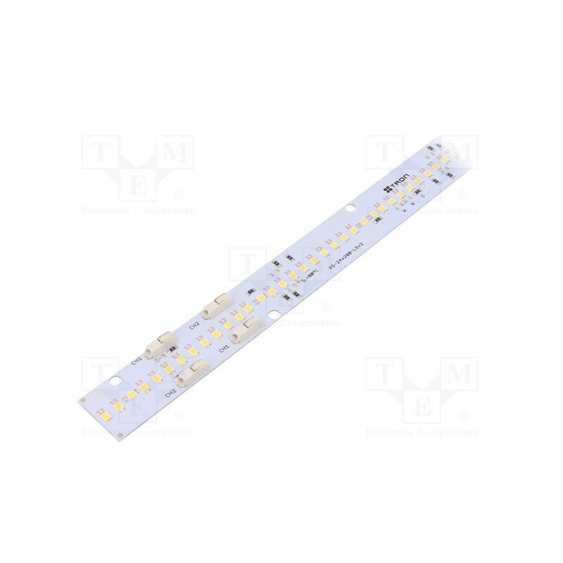 1 pcs x TRON - TRON 24X280-E-850-850-08S3P - LED strip, white cold, WAGO 2060, 5000K, Standard: Zhaga Book 7