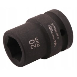 Hexagonal impact socket 3 4 20 mm crm