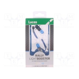 1 pcs x LUCAS - LLX483BLX2 - Filament lamp: automotive, PK22s, dark blue, 12V, 100W, RALLY