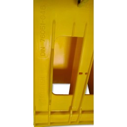 Strong wheel chock 160mm adr yellow bus g46 lokhen