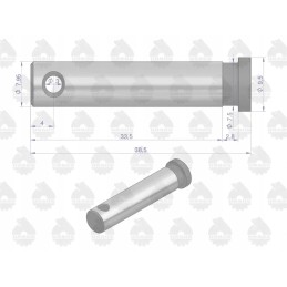 Clutch link pins sold for 10 mf