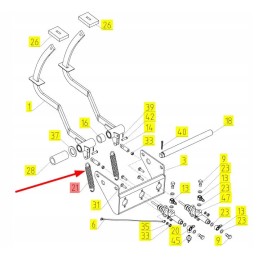 100026613 brake spring