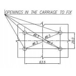 Marker lamp 12 24v 95x83 5x68mm gopart la35007