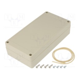 1 pcs x HAMMOND - RP1165 - Enclosure: multipurpose, X: 85mm, Y: 165mm, Z: 40mm, Ritec, ABS, IP65