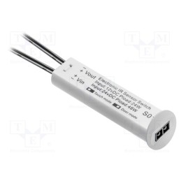1 pcs x GTV Poland - AE-WBBUNI-10DIM - Touchless switch, white, 12VDC,24VDC, with motion detector
