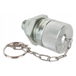 Bison m18x1 5 screwed valve socket quick connector