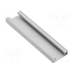 1 pcs x GTV Poland - PA-GLAXNK1M-AL - Profiles for LED modules, silver, 1m, GLAX, aluminium, surface
