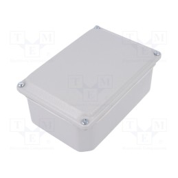 1 pcs x SCHNEIDER ELECTRIC - NSYDBN1510 - Enclosure: multipurpose, X: 105mm, Y: 155mm, Z: 61mm, steel, grey