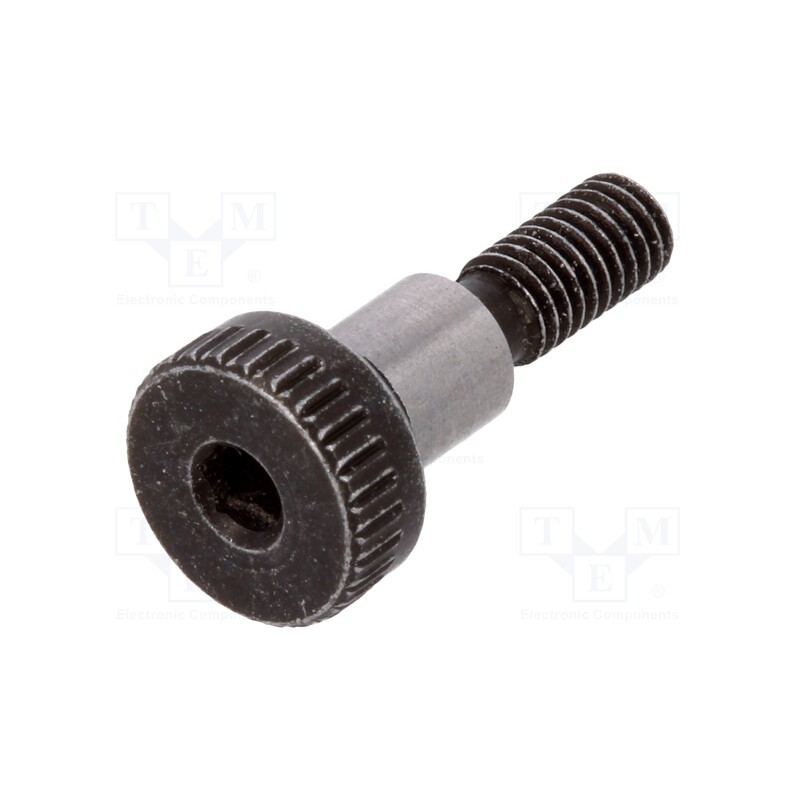 1 pcs x ELESA+GANTER - ISO 7379-4-M3-5 - Shoulder screw, steel, M3, 0.5, Thread len: 7mm, hex key, HEX 2mm