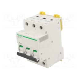 1 pcs x SCHNEIDER ELECTRIC - A9F92304 - Circuit breaker, 230/400VAC, Inom: 4A, Poles: 3, Charact: Z, 15kA