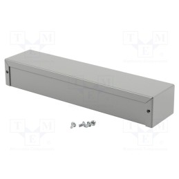 1 pcs x HAMMOND - 1411T - Enclosure: multipurpose, X: 56mm, Y: 254mm, Z: 41mm, 1411, aluminium