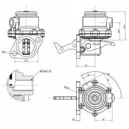 Feed pump 12272156 Polmo Fendt Farmer