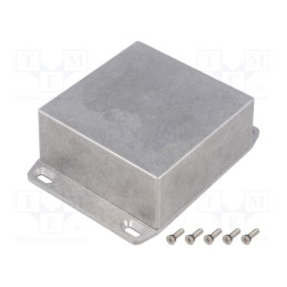 1 pcs x HAMMOND - 1590WYFL -AS - Enclosure: multipurpose, X: 92mm, Y: 92mm, Z: 42mm, with fixing lugs