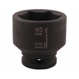 Hexagonal impact socket 3 4 45 mm crm
