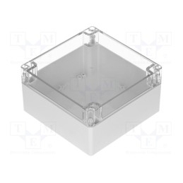 1 pcs x GAINTA - G288C - Enclosure: multipurpose, X: 160mm, Y: 160mm, Z: 90mm, polycarbonate