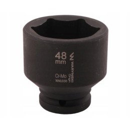 Hexagonal impact socket 3 4 48 mm crm
