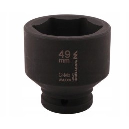 Hexagonal impact socket 3 4 49 mm crm