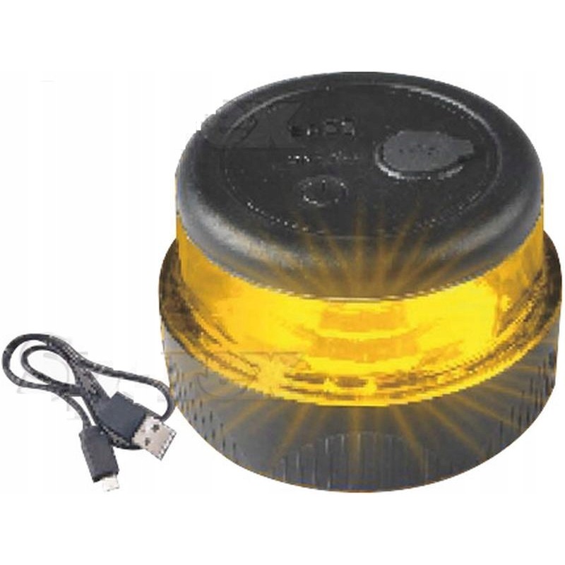 Rooster LED work lamp with 5x USB flash