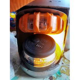 Rooster LED work lamp with 5x USB flash