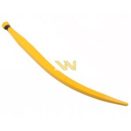 Loader hook, bent, closing l600 mm, Warynski