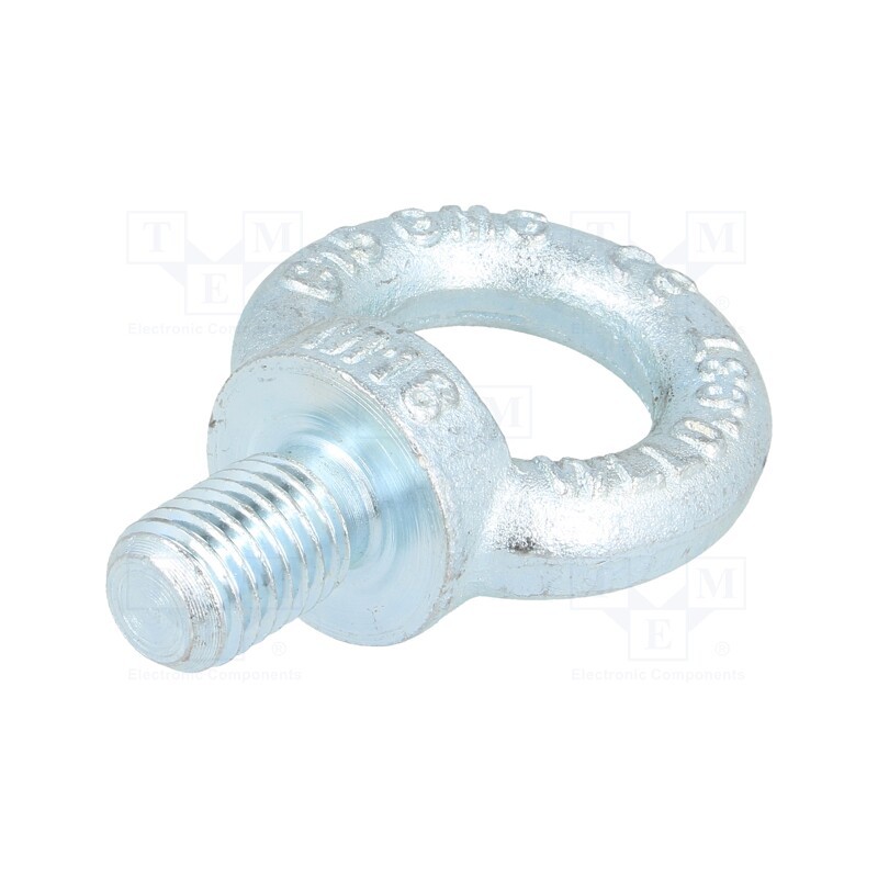 1 pcs x DROMET - SZU18 - Lifting eye bolt, M18x30, Head: eye, steel, zinc, DIN 580, 40mm