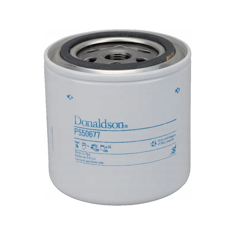 Fuel filter with water separator, thread diameter 1