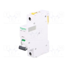 1 pcs x SCHNEIDER ELECTRIC - A9F08110 - Circuit breaker, 230VAC, Inom: 10A, Poles: 1, Charact: D, 10kA, IP20