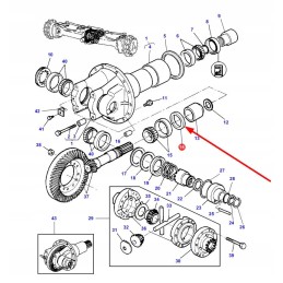 3764312m1 spacer washer 6 55 mm
