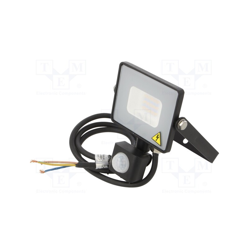 1 pcs x V-TAC - SKU 437 - Lamp: LED flood light, 220/240VAC, 10W, neutral white, 100°, 4000K