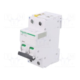 1 pcs x SCHNEIDER ELECTRIC - A9F07616 - Circuit breaker, 400VAC, Inom: 16A, Poles: 1+N, Charact: C, 10kA