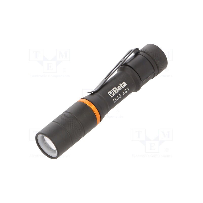 1 pcs x BETA - 18330000 - Torch: LED, 92mm, 100lm, black, IP66