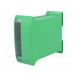 1 pcs x ITALTRONIC - KRC45 - Enclosure: for DIN rail mounting, Y: 101mm, X: 45mm, Z: 120mm, green