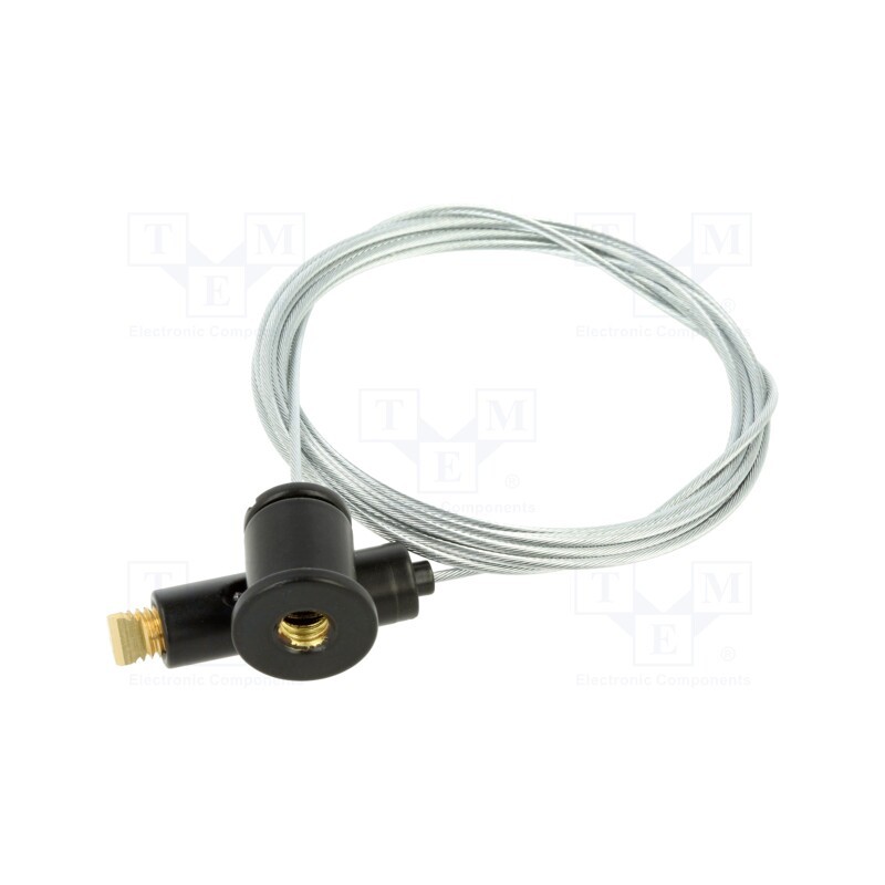 1 set x KLUu015a - C28231L07 - Sling for LED mounting, black, RD-1, brass