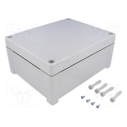 1 pcs x FIBOX - TA241911 - Enclosure: multipurpose, X: 191mm, Y: 240mm, Z: 107mm, TEMPO, ABS
