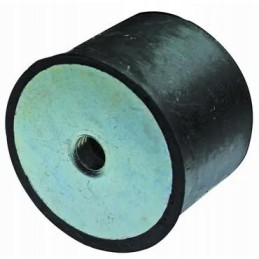 Metal-rubber shock absorber, stainless steel, type C