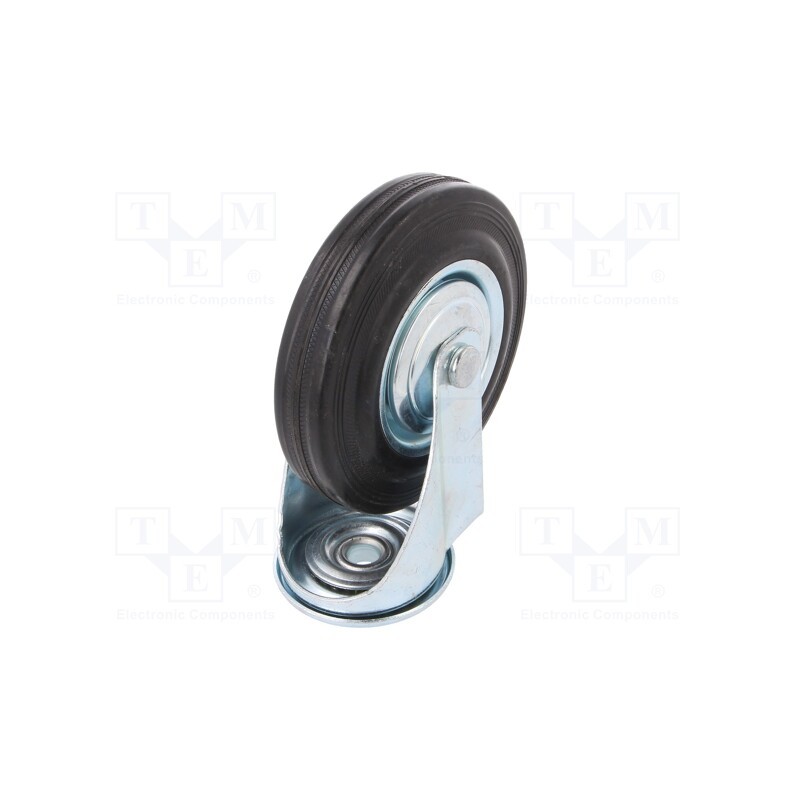 1 pcs x RADER - CKJS-SG 125W - Transport wheel, Ø: 125mm, W: 25mm, H: 152mm, torsional, 100kg, CSG