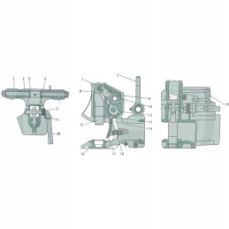Sauermann hitch main pin