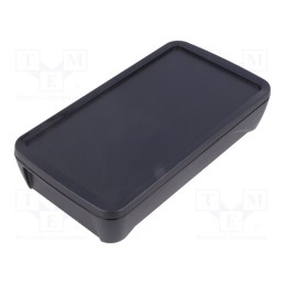 1 pcs x BOPLA - 35170015.HMT1 - Enclosure: multipurpose, X: 90mm, Y: 165mm, Z: 34mm, BoPad, ABS, black