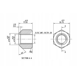 180004m1n wheel bolt nut mf