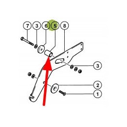 797768 0 spacer sleeve d15 x 2 x 20