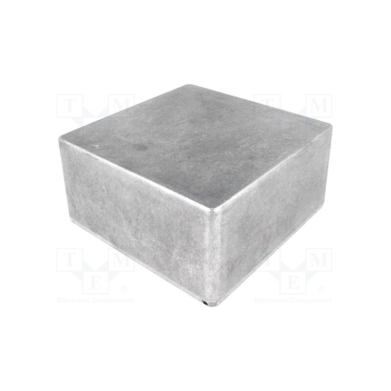 1 pcs x HAMMOND - 1590U - Enclosure: multipurpose, X: 120mm, Y: 120mm, Z: 55mm, 1590, aluminium