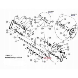 The pick-up finger of the round baler is long