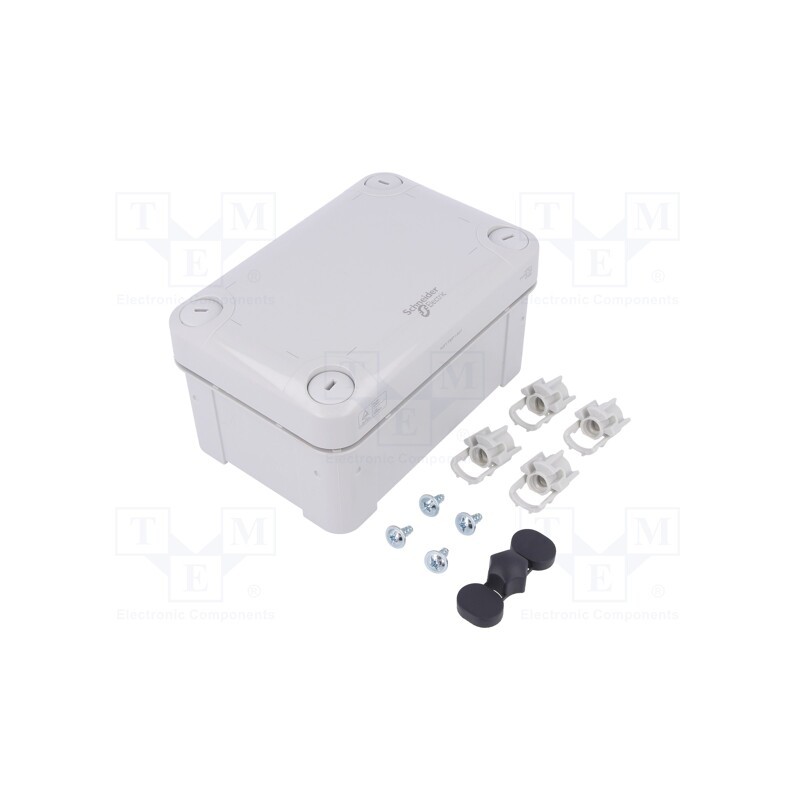 1 pcs x SCHNEIDER ELECTRIC - NSYTBP1397 - Enclosure: multipurpose, X: 93mm, Y: 138mm, Z: 72mm, polycarbonate